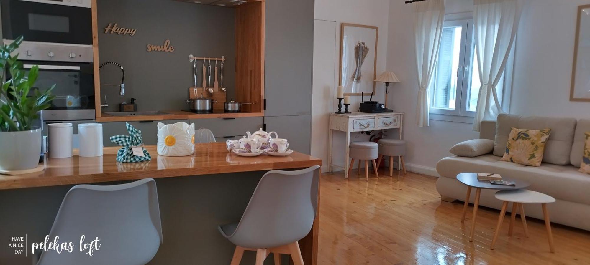 Pelekas Loft Apartman Kültér fotó